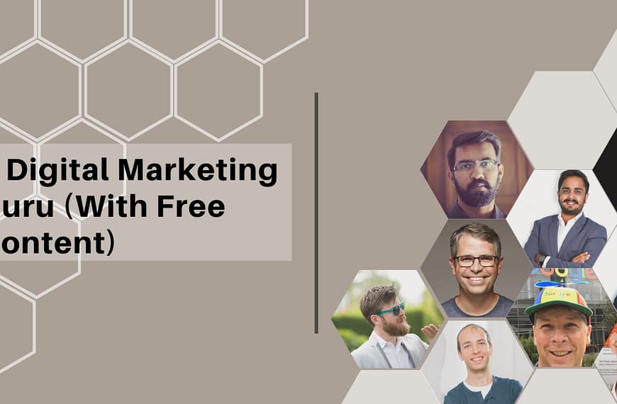 Blogs - 9 Digital Marketing Gurus you must Follow (with a Lot of Value)